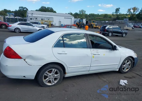 2007 Honda Accord 2.4 Se из США, поврежденный, VIN 1HGCM56347A020760